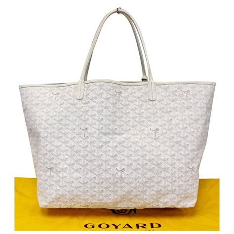 goyard large white tote|luxury tote bag Goyard.